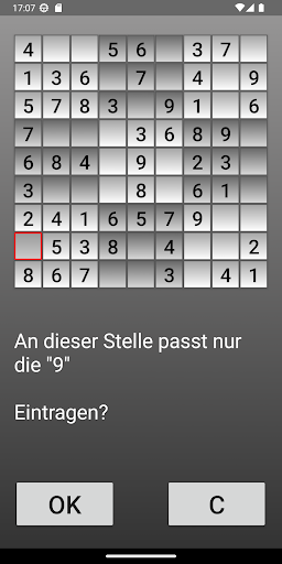 Sudoku Helper Screen 3