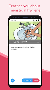 Flobuddy - Puberty and Period guide for girls 1.0 APK screenshots 5