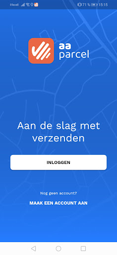Android application Aaparcel screenshort