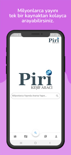Android application Piri Keşif Aracı screenshort