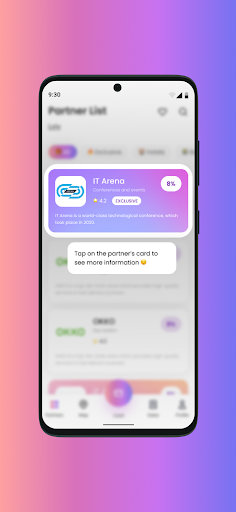 Android application IT Club screenshort