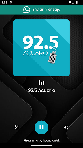 Android application 92.5 Acuario screenshort
