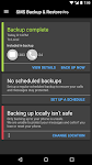 screenshot of SMS Backup & Restore Pro