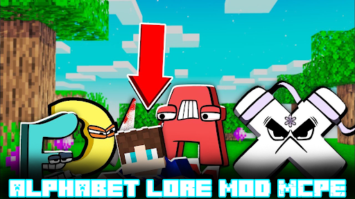 Alphabet Lore Mod Minecraft PE