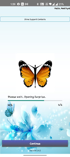 Android application Shine Brand screenshort