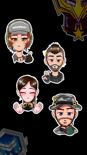 Android application WASticker - CODM Stickers screenshort