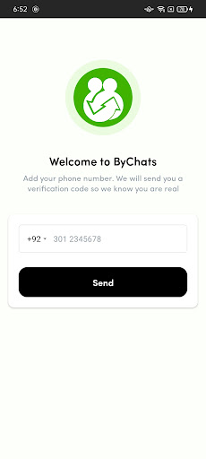 Android application ByChats screenshort