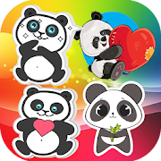 WAStickerApps Cute panda stickers