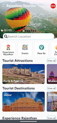 Rajasthan Tourism Official Screen 2
