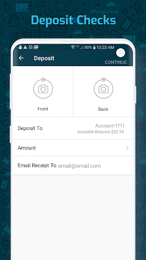 Choice Bank Mobile Screen 2