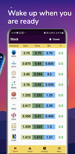 S-Treasury Trading Simulator Screen 2