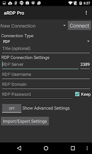 aRDP Pro : Client RDP sécurisé Apk (payant) 1