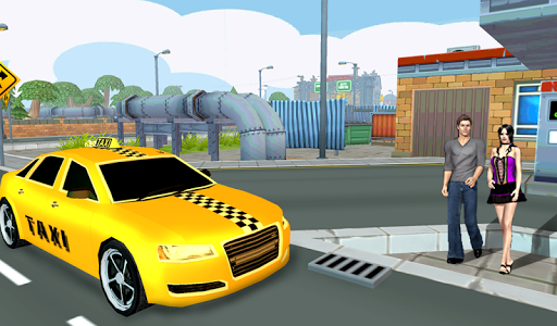 City Taxi Driving 3D screenshots 11