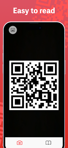 Android application QR Code Reader : Quick Scanner screenshort