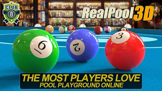 Real Pool 3D – 2019 Hot 8 Ball And Snooker Game Apk Download 1
