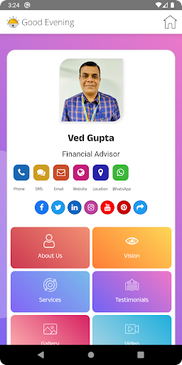 Android application Ved Prakash Gupta screenshort