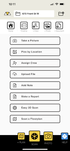 Manifold: Contractor App Screen 2
