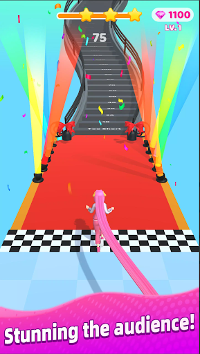 Angela Racing Hair Music Screen 3