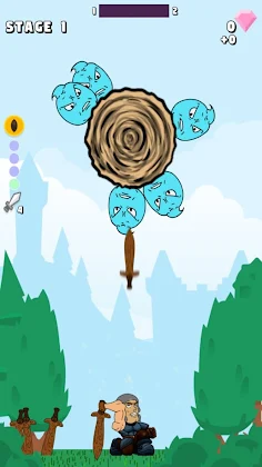 Sword & Knife Throw: Aim & Hit - Screenshot 3