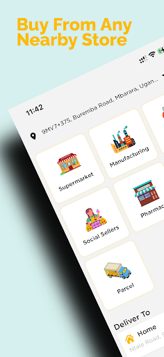 Android application Guuza screenshort