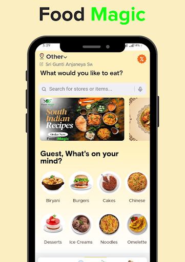 Food Magic Screen 2