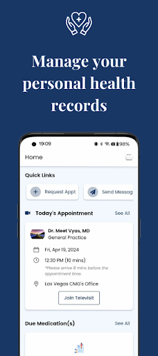 CNHF Patient App Screen 3