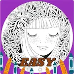 Cover Image of डाउनलोड Easy Mandala Coloring Book App  APK