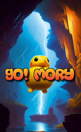 Android application GoMory : Gyro 3D Duck Run game screenshort