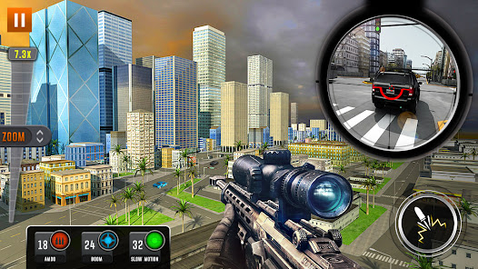 City Sniper Operation FPS Shoo 1.0.3 APK + Мод (Unlimited money) за Android