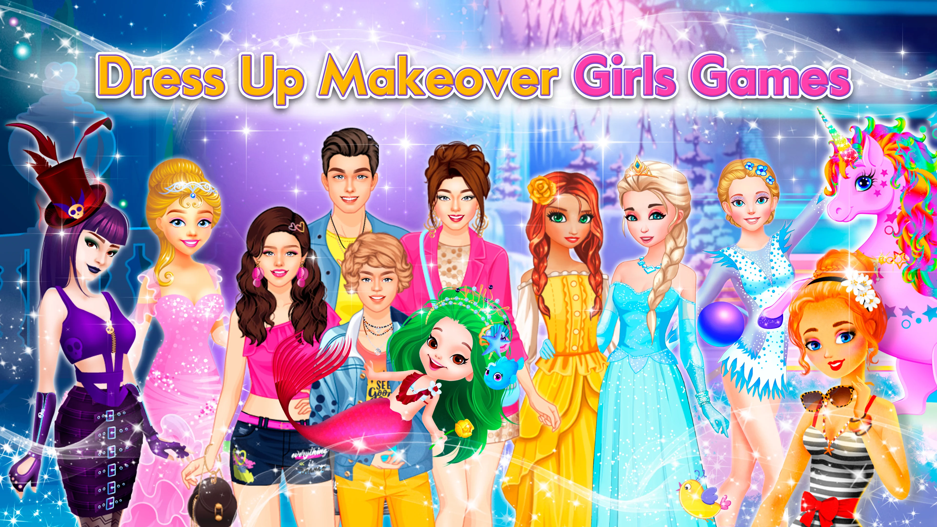 Apps Android no Google Play: Dress Up Makeover Girls Games