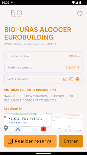 Android application BIO UÑAS AND BEAUTY screenshort