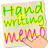 Handwritten notes Finger Memo icon