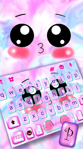 Android application Emoticon Kiss Emojis Keyboard screenshort