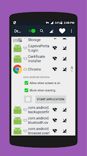 Droid Firewall Captura de pantalla