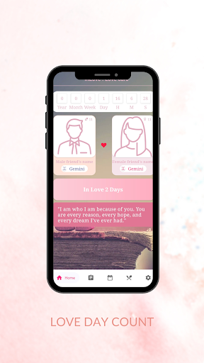 Android application Couple App - Been Love Memory screenshort