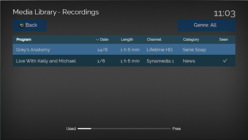 easyTV Screen 3