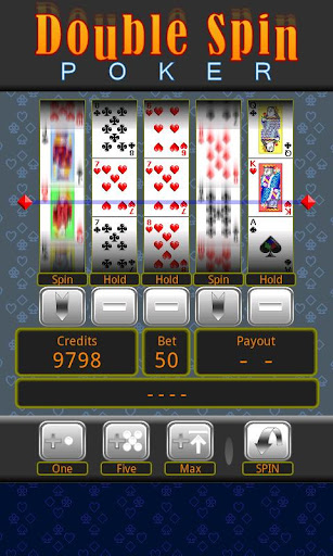Double Spin Poker Screen 2