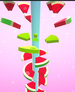 Helix Jump Fruit 3D