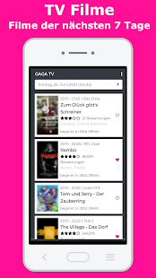GAGA TV - Fernsehprogramm App mit LIVE TV Programm 31.1.1 APK screenshots 3