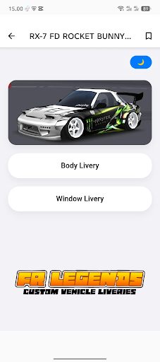 Skin FR Legends Livery MOD screenshot 13