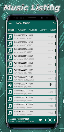 Android application Ayku Media Player And Editor screenshort