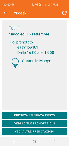 Android application Yudesk screenshort
