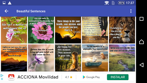 WONDERFUL CITES TO SEND Screen 2