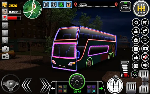 오르막 버스 게임 시뮬레이터
