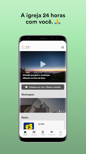 Android application Igreja Quadrangular Guaporé screenshort