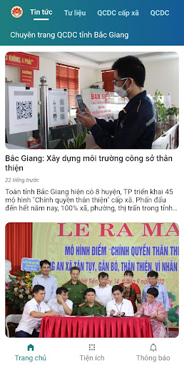 Android application Quy chế dân chủ Bắc Giang screenshort