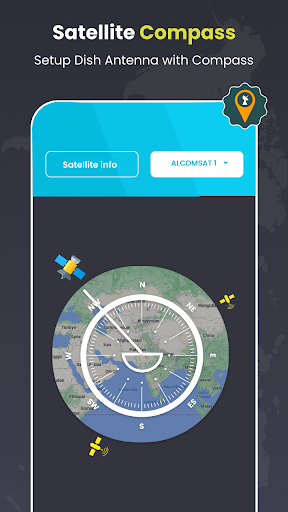 Satellite Tracker: Dish Finder Screen 3