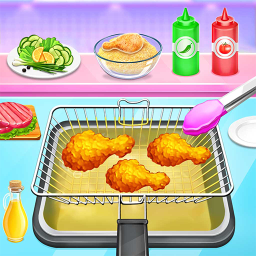 Fry Chicken Maker-Cooking Game 9.2.5 Icon