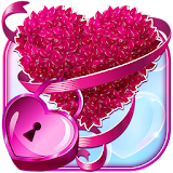 Pink Love Heart Lock Screen Pattern icon