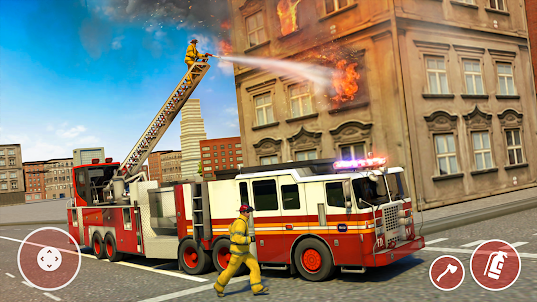 Jogo City Fire Truck Rescue